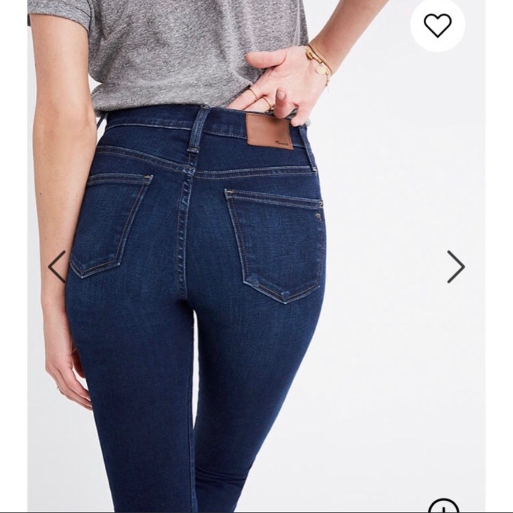 Madewell 10” skinny jeans. Size 28